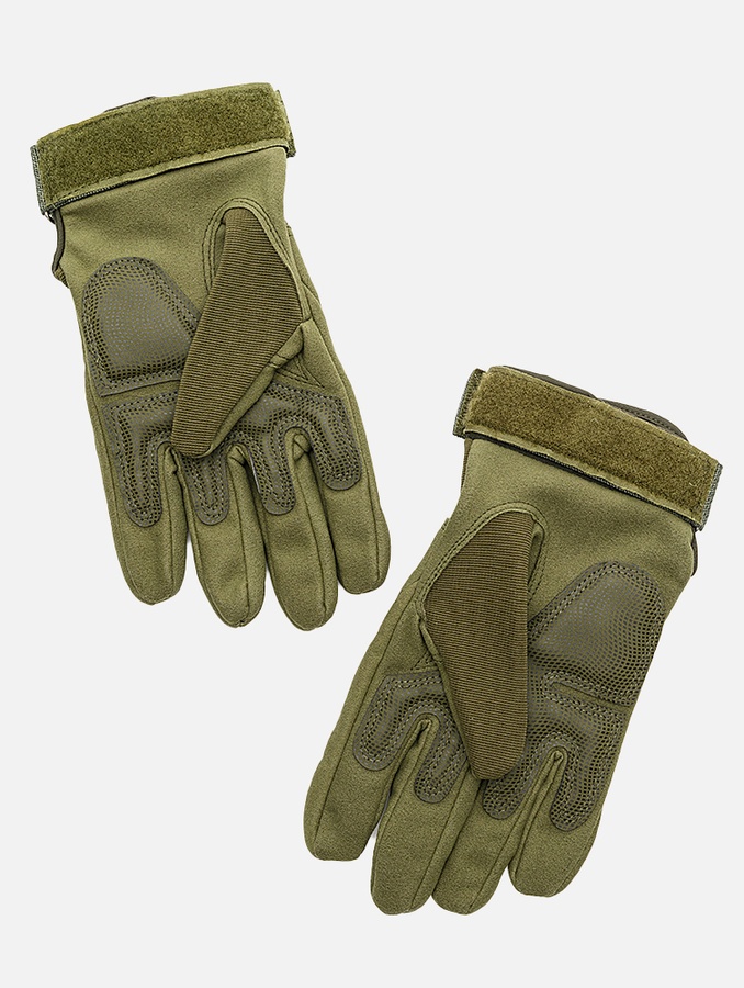 Чоловічі рукавиці 9 колір хакі ЦБ-00229366 SKT000932055 фото