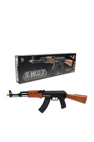 Игрушечный автомат на батарейках АК47-1 AK47-1 ЦБ-00295877 фото
