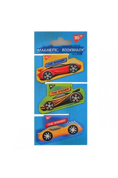 Закладки магнитные "Winner" цвет разноцветный ЦБ-00139613 SKT000491640 фото