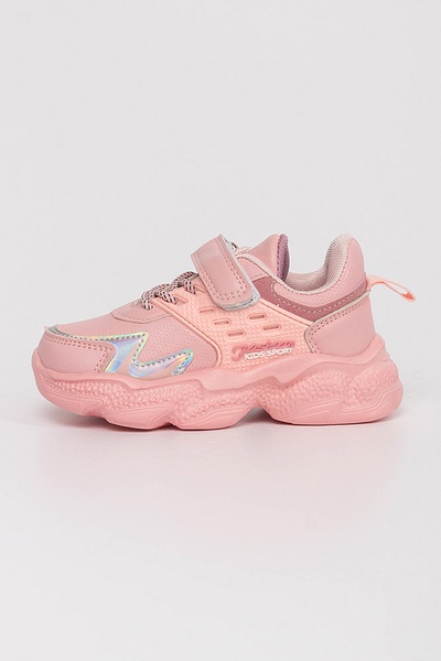 Кросівки на дівчинку 25 колір рожевий ЦБ-00172438 SKT000577114 фото