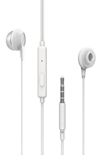 Навушники вакуумні Borofone BM28 колір білий ЦБ-00192755 SKT000850295 фото