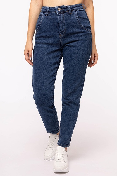 Жіночі джинси 38 колір темно-синій ЦБ-00186382 SKT000730731 фото
