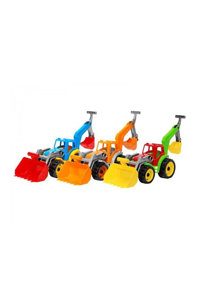 Іграшка "Трактор з двома ковшами" колір різнокольоровий 00-00195811 SKT000227818 фото
