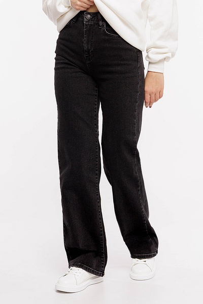 Женские джинсы 44 цвет черный ЦБ-00202929 SKT000873208 фото