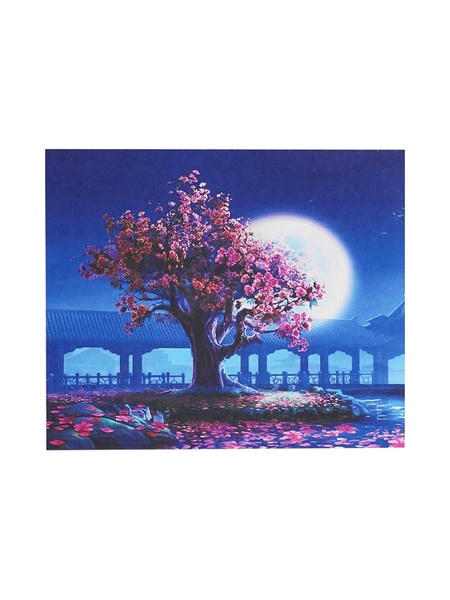 Картина по номерам "Розовое дерево", 40х30 см цвет разноцветный ЦБ-00217206 SKT000902229 фото