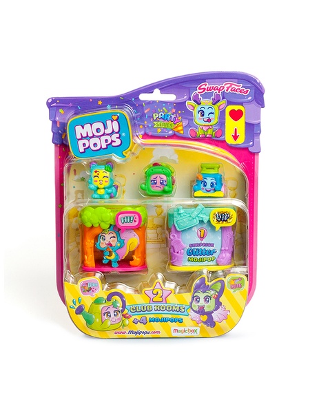 Ігровий набір MOJI POPS "Party" – Ігрові кімнатки колір різнокольоровий ЦБ-00230141 SKT000933958 фото