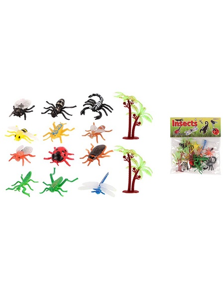Набір іграшок - комахи. колір різнокольоровий ЦБ-00228712 SKT000930259 фото