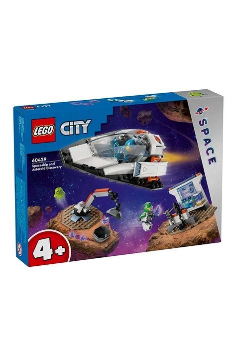 キングパッション Конструктор LEGO City Космічний корабель і дослідження астероїда