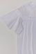 Блуза з коротким рукавом на дівчинку 116 колір білий ЦБ-00159483 SKT000539000 фото 3