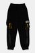 Спортивные брюки для мальчика 116 цвет черный ЦБ-00220696 SKT000910699 фото 1