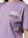 Жіноча футболка регуляр 48 колір бузковий ЦБ-00219045 SKT000906101 фото 2