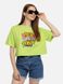 Жіноча коротка футболка 42 колір салатовий ЦБ-00219330 SKT000907110 фото 1