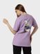 Жіноча футболка регуляр 48 колір бузковий ЦБ-00219045 SKT000906101 фото 3