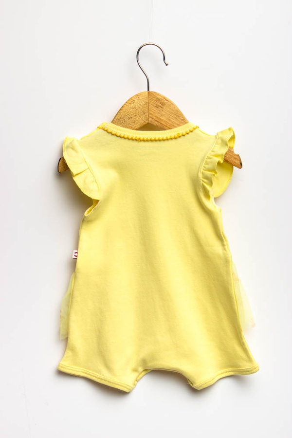 Пісочник зі спідницею для дівчинки 56 колір жовтий ЦБ-00152213 SKT000520339 фото