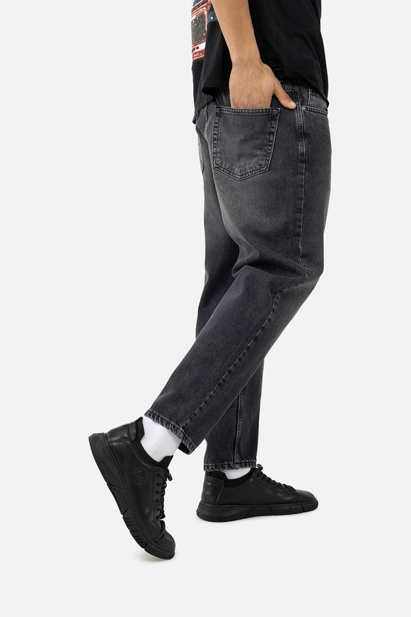 Мужские джинсы carrot 56 цвет темно-серый ЦБ-00241651 SKT000962273 фото