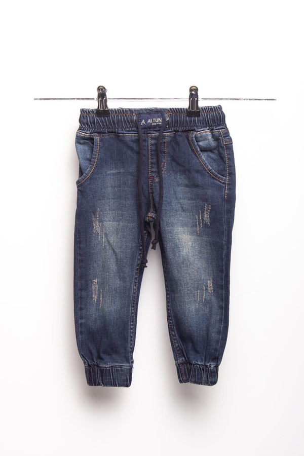 Джогеры джинсовые на мальчика 92 цвет синий ЦБ-00148375 SKT000509276 фото
