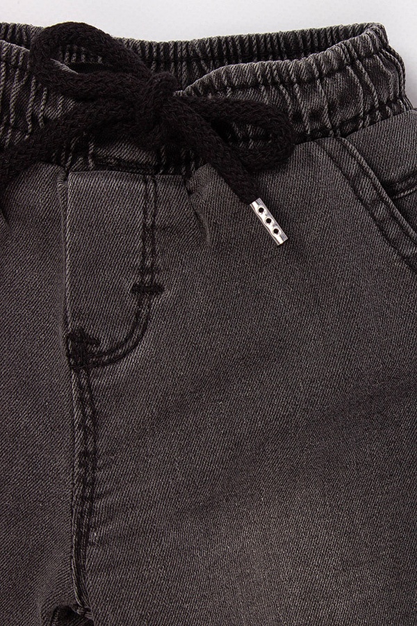 Джогери джинсові на хлопчика колір сірий ЦБ-00170758 SKT000571354 фото