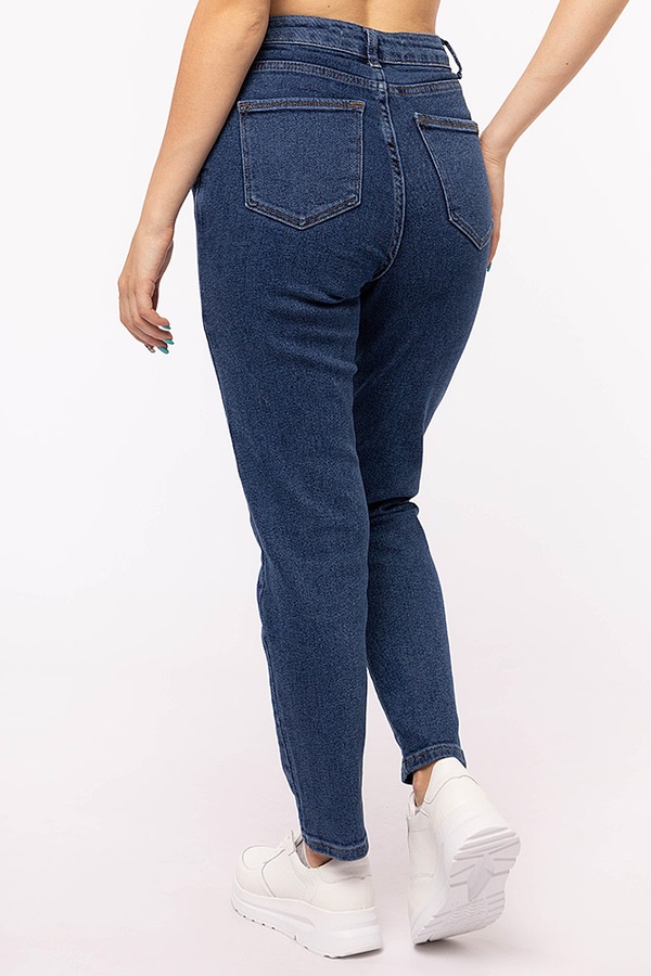 Жіночі джинси 38 колір темно-синій ЦБ-00186382 SKT000730731 фото