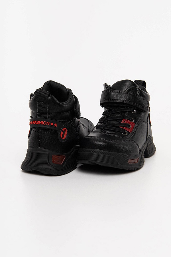 Ботинки для мальчика 26 цвет черный ЦБ-00213218 SKT000893424 фото