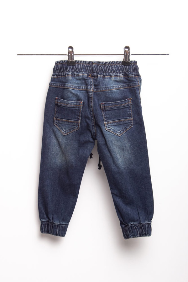 Джогеры джинсовые на мальчика 92 цвет синий ЦБ-00148375 SKT000509276 фото