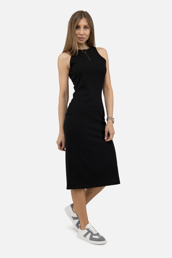 Жіноча сукня 38 колір чорний ЦБ-00250376 SKT000993023 фото