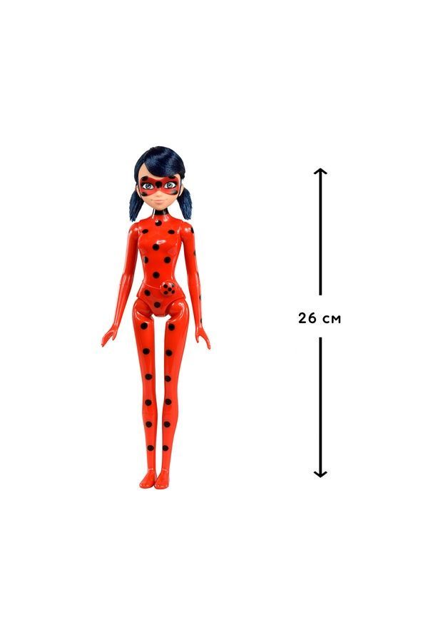 Лялька "ЛЕДІ БАГ І СУПЕР-КІТ" серії "Basic" - ЛЕДІ БАГ (26 см) MIRACULOUS 50261 ЦБ-00293109 фото