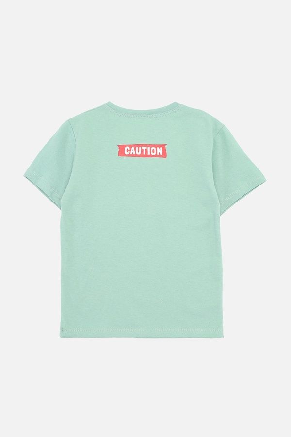 Футболка с коротким рукавом для мальчика цвет зеленый 98 ЦБ-00277384 фото