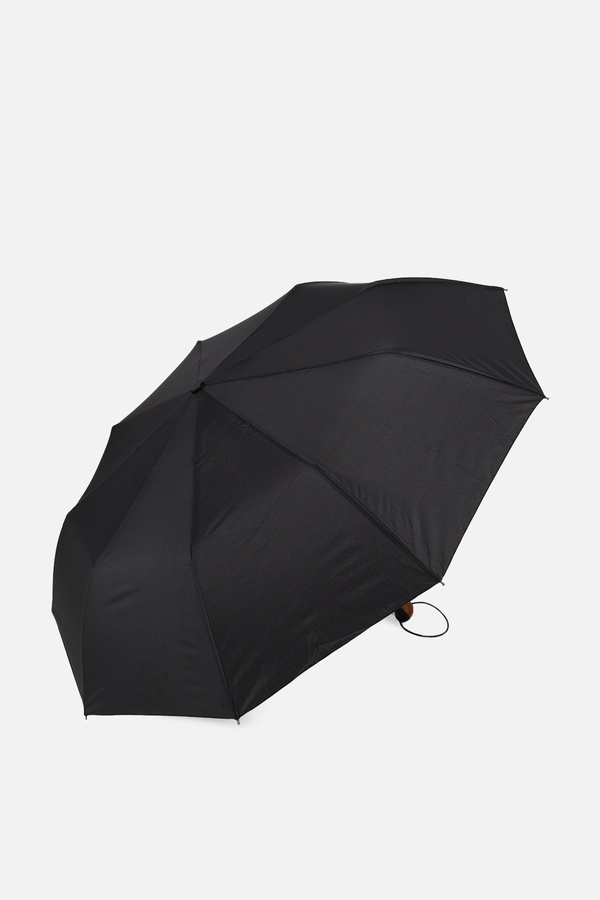 Мужской полуавтоматический зонтик цвет черный ЦБ-00255484