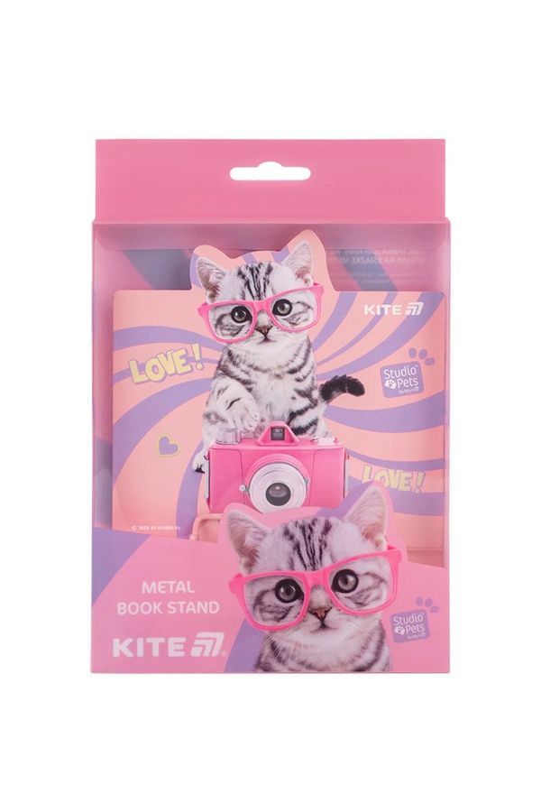 Підставка для книг Kite Studio Pets металева KITE SP25-392 ЦБ-00297704 фото