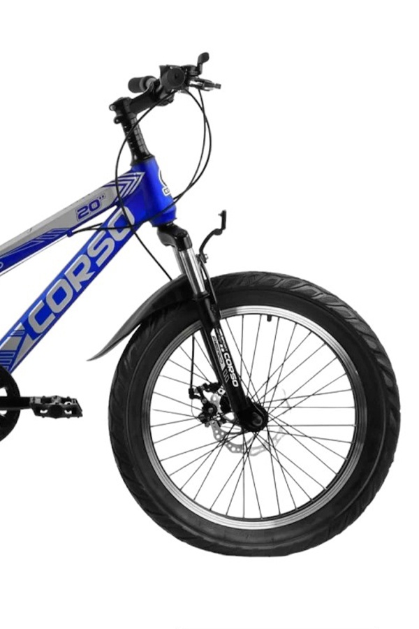 Дитячий спортивний велосипед 20 '' CORSO «AERO» колір сіро-синій ЦБ-00226600 SKT000924569 фото