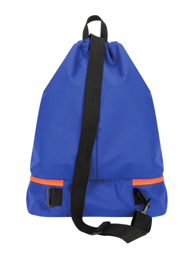 Спортивний рюкзак на одно плече колір синій ЦБ-00226506 SKT000924446 фото