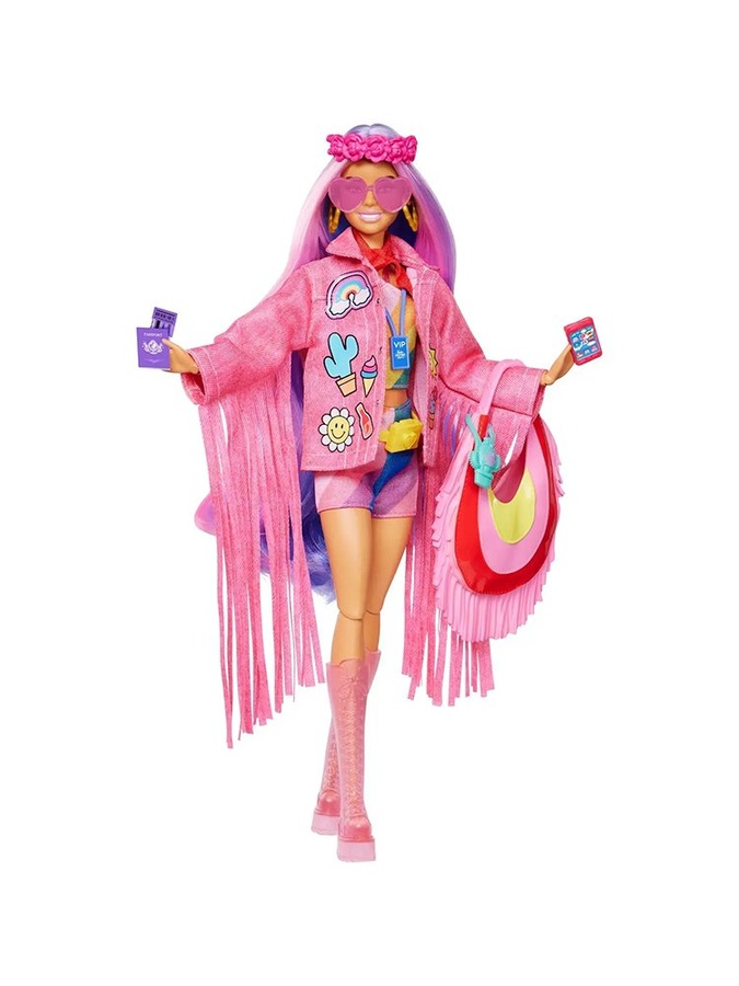 Лялька Barbie "Extra Fly" красуня пустелі колір різнокольоровий ЦБ-00232375 SKT000938390 фото