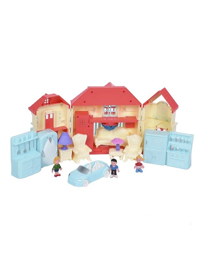 Іграшковий набір "Будиночок" колір різнокольоровий ЦБ-00232520 SKT000938847 фото