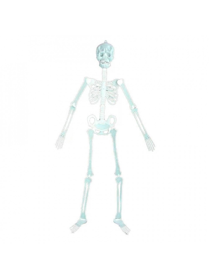 Декор на Хелловін - "Скелет" колір білий ЦБ-00229756 SKT000933143 фото