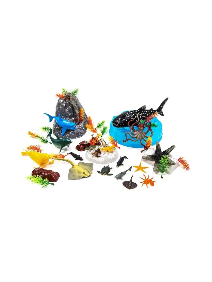Игровой набор "Жители морей" 57 предметов цвет разноцветный ЦБ-00216600 SKT000901002 фото