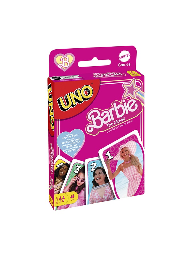 Настільна гра UNO "Barbie у кіно" колір різнокольоровий ЦБ-00229504 SKT000932532 фото