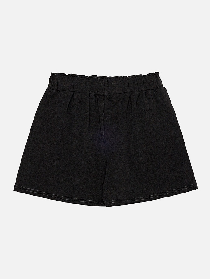 Короткі шорти для дівчинки 164 колір чорний ЦБ-00216839 SKT000901480 фото