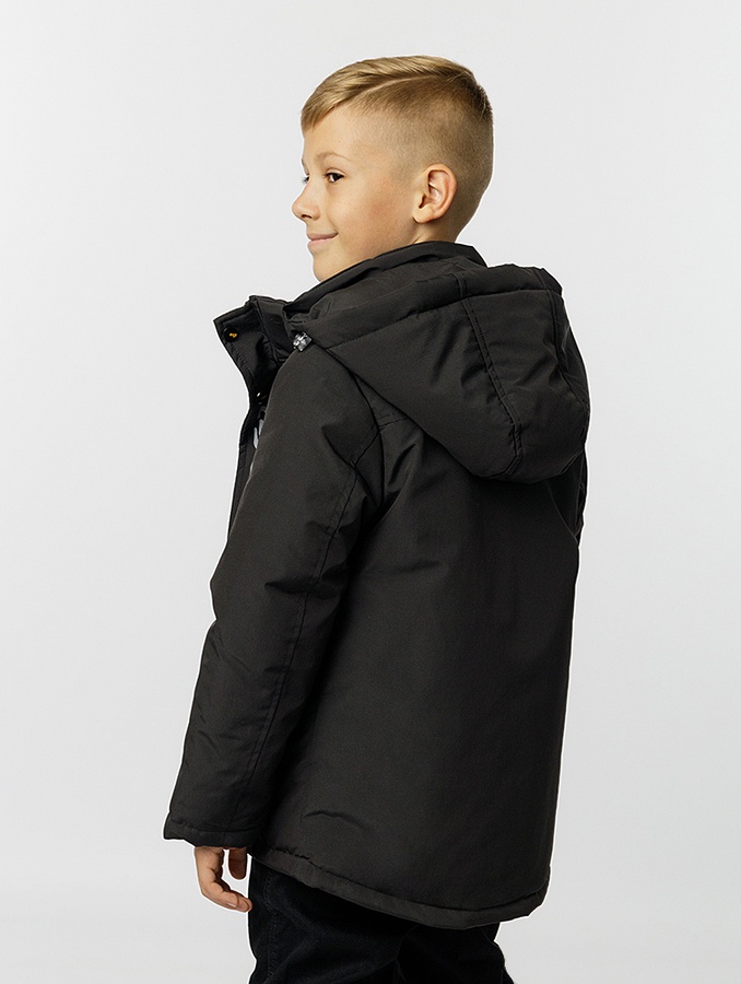 Куртка для мальчика 152 цвет черный ЦБ-00223268 SKT000917171 фото