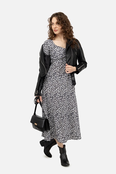 Жіноча сукня в стилі ампір 48 колір чорний ЦБ-00247017 SKT000985955 фото