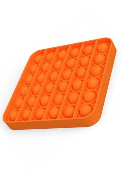 Сенсорная игрушка-антистресс "Квадрат" цвет оранжевый ЦБ-00162117 SKT000549961 фото