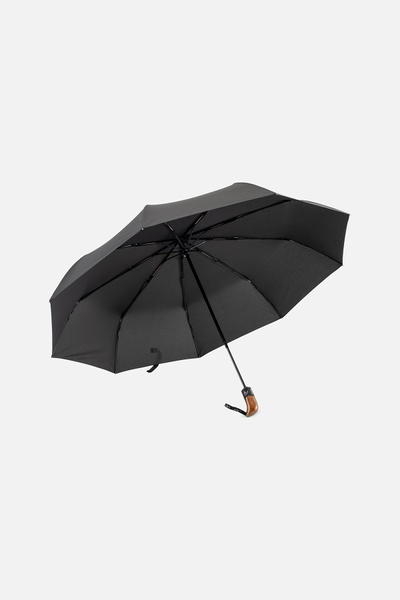 Чоловіча автоматична парасолька колір чорний ЦБ-00248641