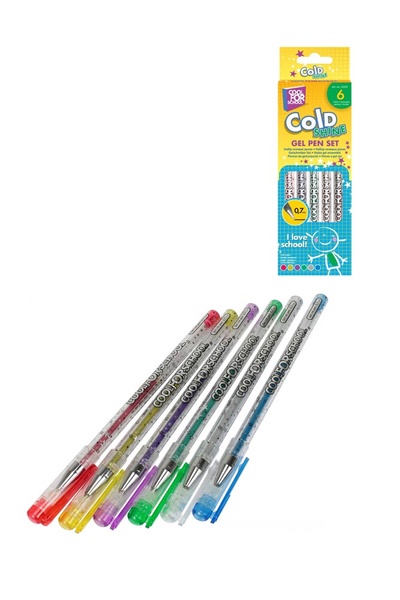 Набір гелевих ручок "Cold Shine" колір різнокольоровий ЦБ-00038281 SKT000328383 фото