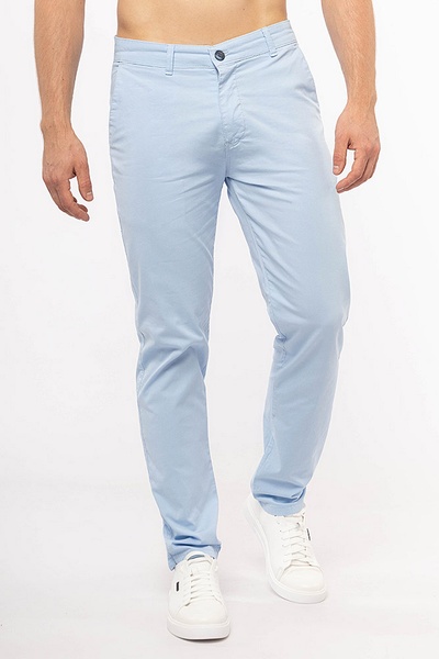 Мужские брюки 60 цвет голубой ЦБ-00183987 SKT000608989 фото