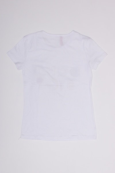 Жіноча футболка 48 колір білий ЦБ-00191998 SKT000847717 фото