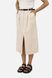 Женская юбка трапеция 42 цвет бежевый ЦБ-00250610 SKT000993784 фото 2
