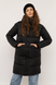 Жіноча куртка 42 колір чорний ЦБ-00223839 SKT000918384 фото 1