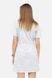 Жіноча сукня з коротким рукавом 42 колір світло-сірий ЦБ-00246626 SKT000984991 фото 3