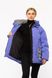 Жіноча куртка 52 колір бузковий ЦБ-00195670 SKT000866383 фото 4