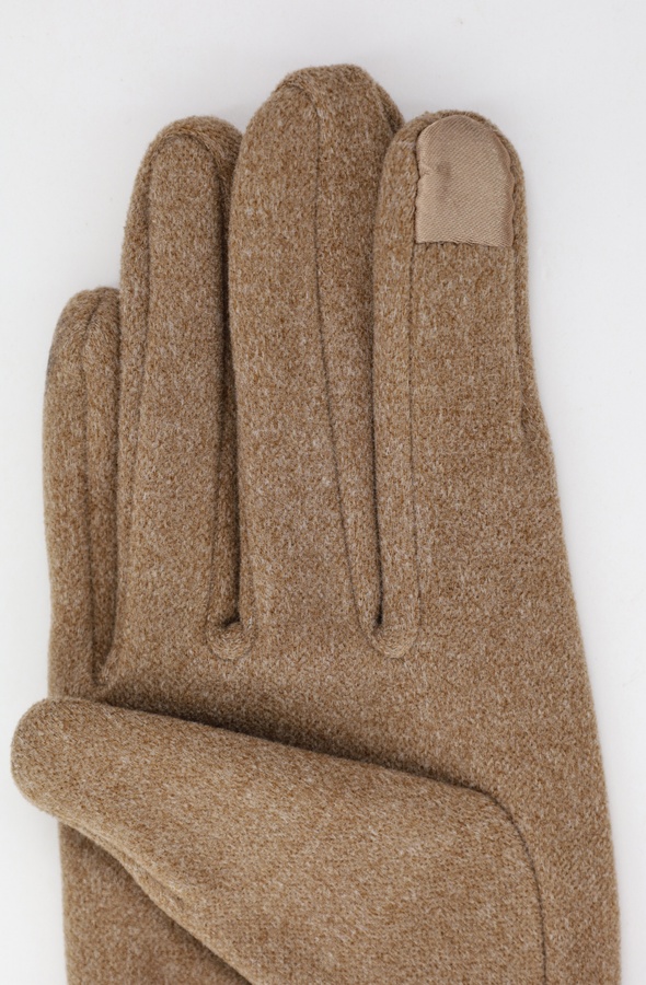 Жіночі рукавички 7.5 колір бежевий ЦБ-00227343 SKT000926209 фото