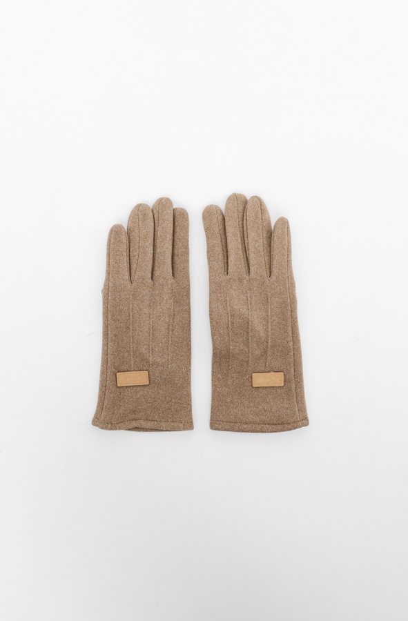 Жіночі рукавички 7.5 колір бежевий ЦБ-00227343 SKT000926209 фото
